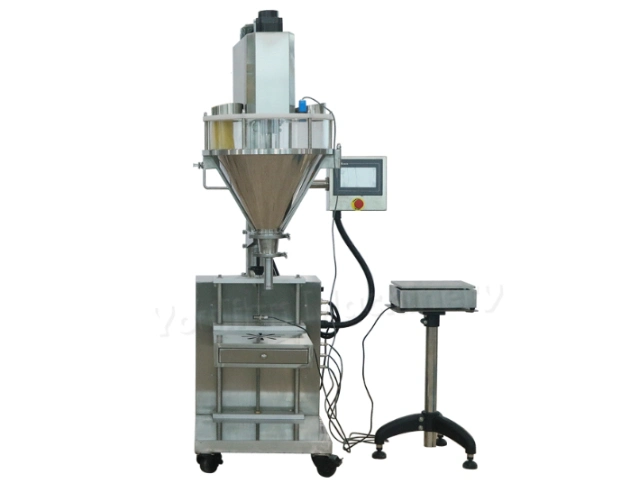 Df-Y & Ds-3 Automatic Dry Sachet Bottle Bag Milk Cosmetic Chemical Pepper Spices Powder Weighing Dosing Auger Powder Filling Machine