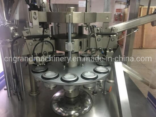 Zhy-100yp Automatic Tube Filling Machine Using PLC High Speed Facial Cream Filler and Sealer