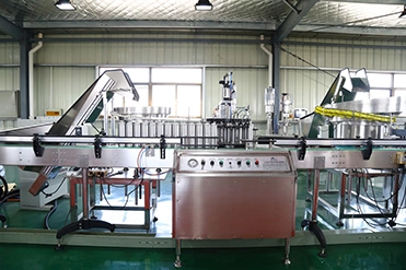 Factory Direct Sale Automatic Aerosol Spray Can Filling Machine