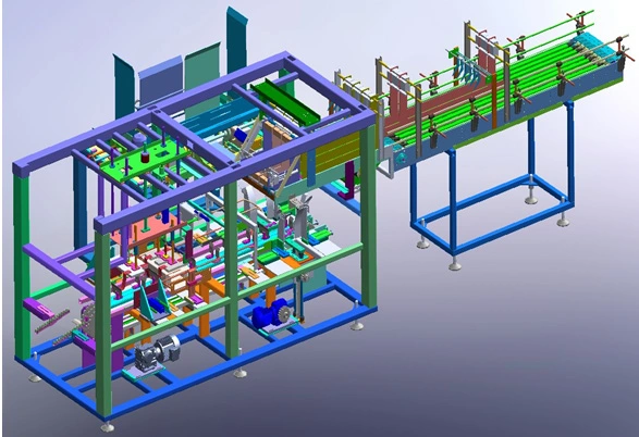 High Efficient Wraparound Automatic Case Packer for Bottles and Cans